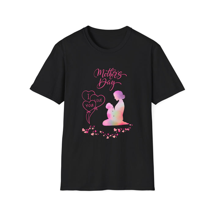 Unisex Softstyle T-Shirt mit ein Mama Motiv Design