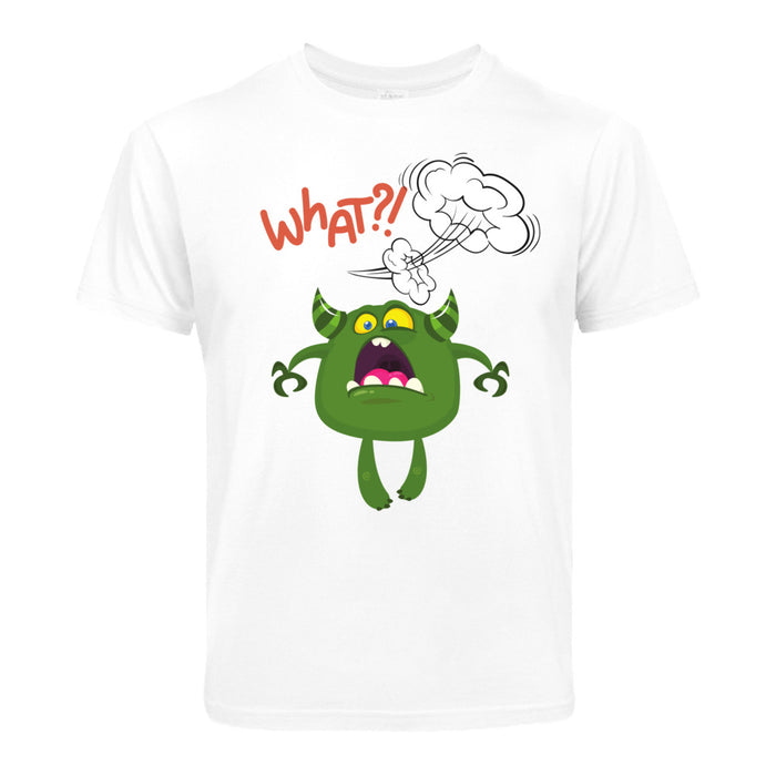 Kinder T-Shirt mit ein Monster Motiv Design