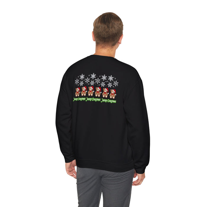 Heavy Blend™ Sweatshirt mit Rundhalsausschnitt, Unisex mit ein Weihnacht Motiv