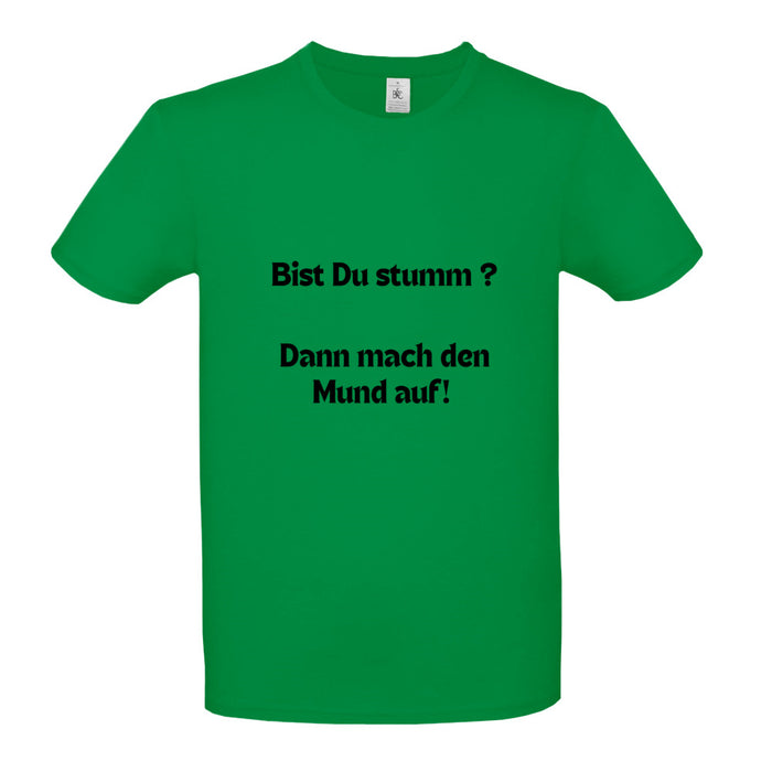 Damen/Herren T-Shirt mit ein cooles Text Motiv Design