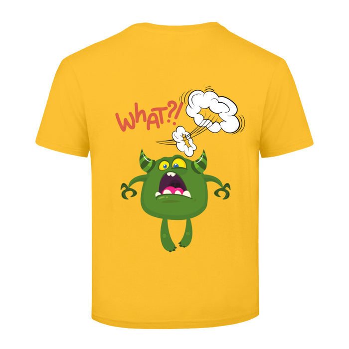 Kinder T-Shirt mit ein Monster Motiv Design