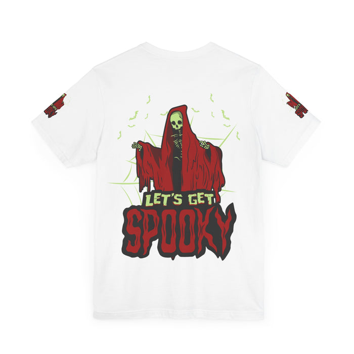 Kurzarm-T-Shirt aus Unisex-Jersey mit ein Halloween Motiv Design