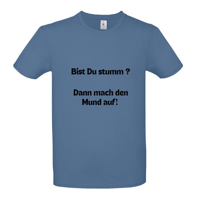 Damen/Herren T-Shirt mit ein cooles Text Motiv Design