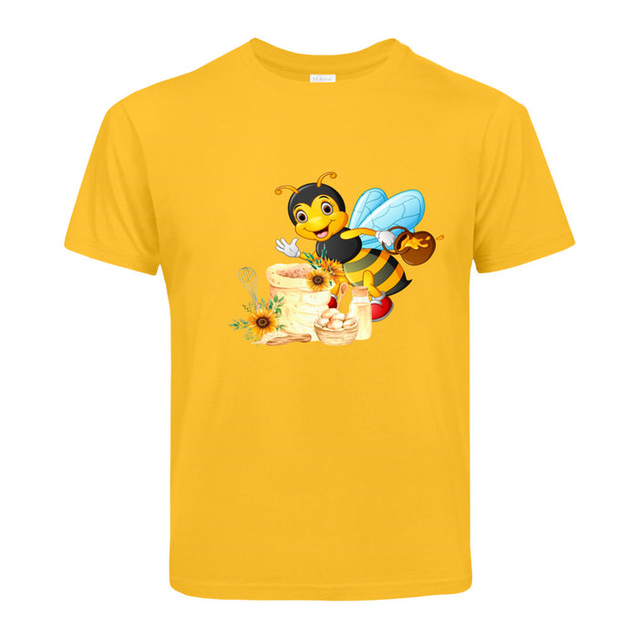 Kinder T-Shirt mit ein cooles Bienchen Motiv Design