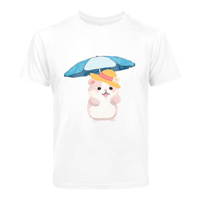 Kinder T-Shirt mit ein Zeichnung Motiv Design