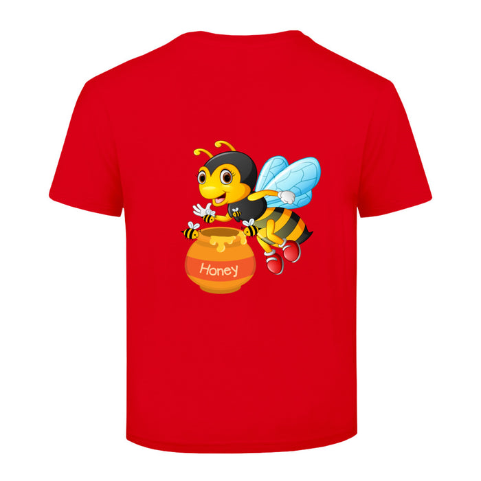 Kinder  T-Shirt mit ein cooles Bienchen Motiv Design