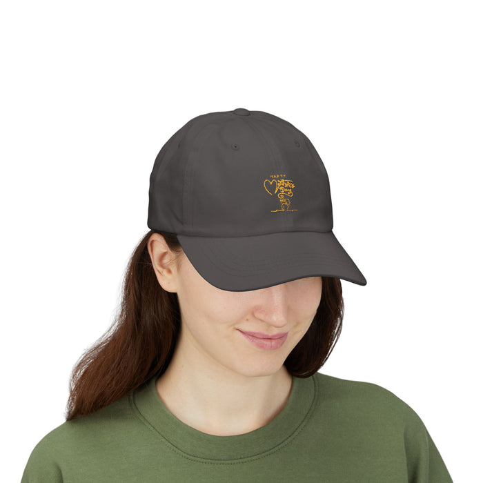 Klassische Dad-Cap mit ein Motiv Design