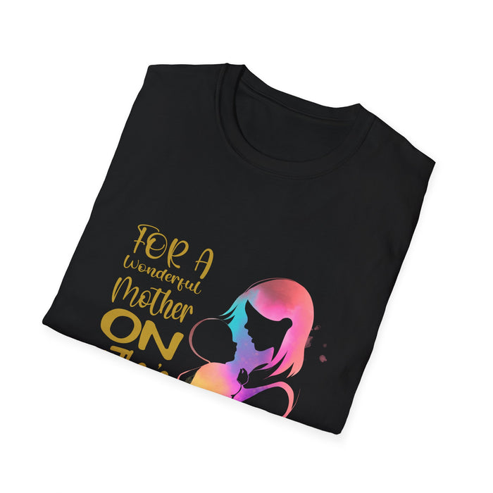 Unisex Softstyle T-Shirt mit ein Mama Motiv Design