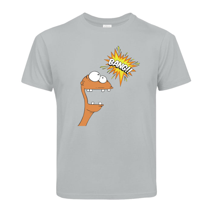 Kinder T-Shirt mit ein cooles Monster Motiv Design