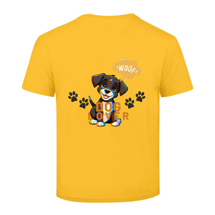 Kinder T-Shirt mit ein cooles Hund Motiv Design