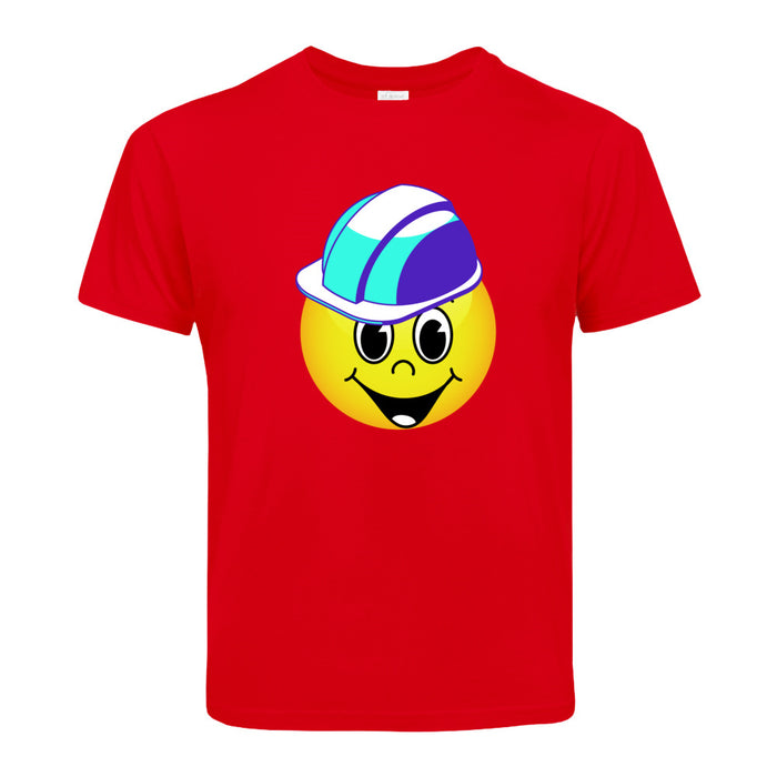 Smileys Bauarbeiter  Kinder T-Shirt