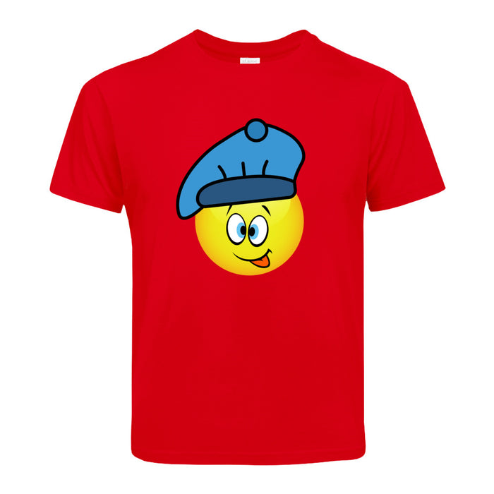 Smiley Franzose  Kinder T-Shirt