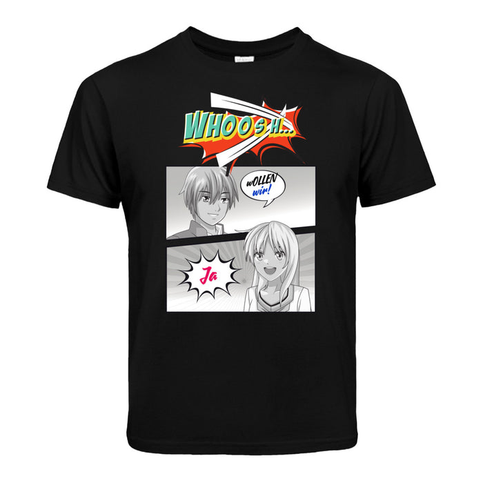 Kinder T-Shirt mit ein Amine-Manga Motiv Design