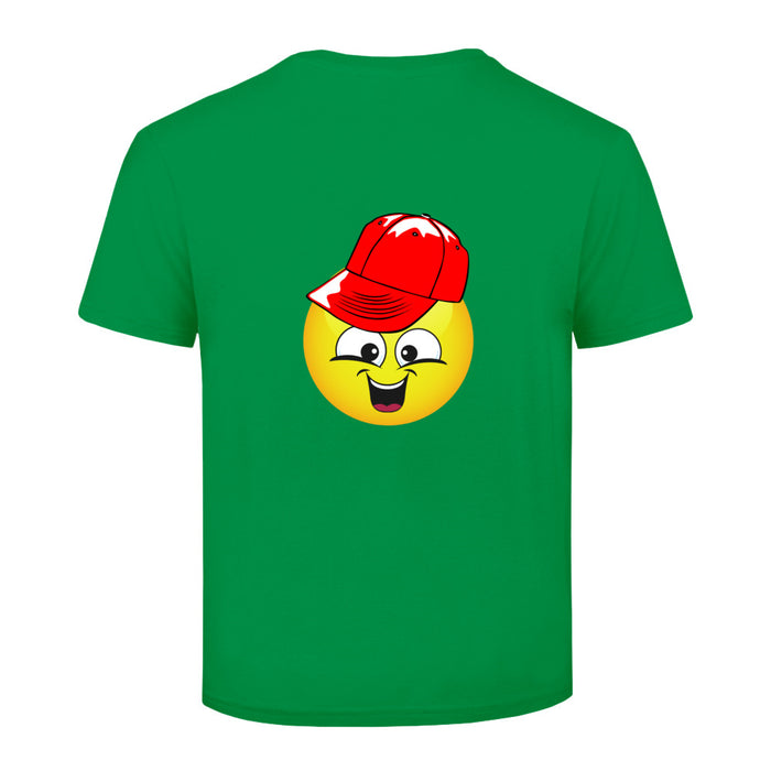 Smiley mit rote Cape   Kinder T-Shirt