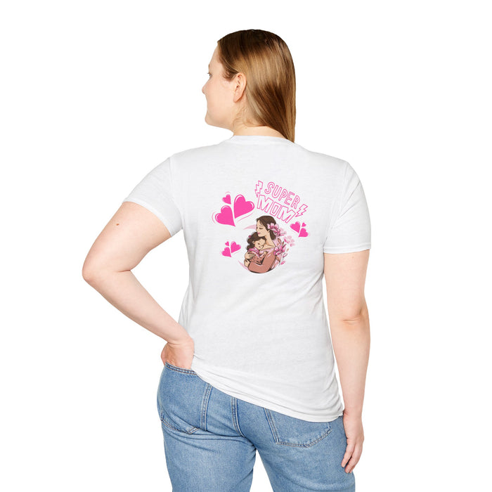 Unisex Softstyle T-Shirt mit ein Mama Motiv Design