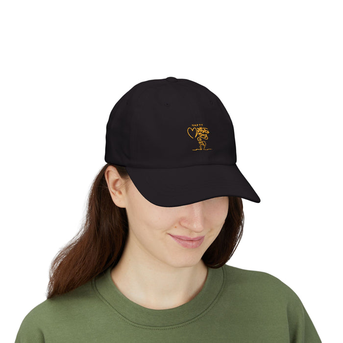 Klassische Dad-Cap mit ein Motiv Design