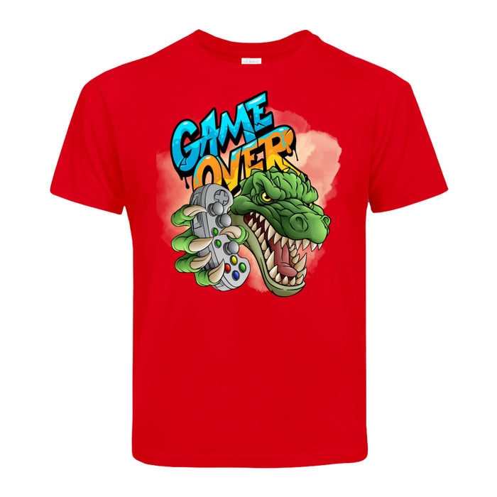 Kinder T-Shirt mit ein Gamer Motiv Design