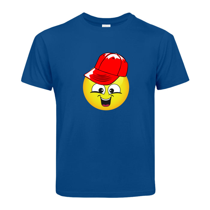 Smiley mit rote Cape   Kinder T-Shirt