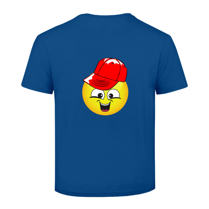 Smiley mit rote Cape   Kinder T-Shirt