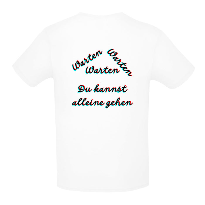 Warten Warten Warten  Damen /Teenagerin  T-Shirt