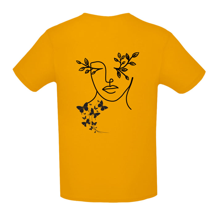 Damen/Teenagerin T-Shirt mit ein cooles Zeichnung Motiv Design