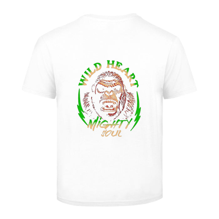 Wild Gorilla braun Kinder   T-Shirt