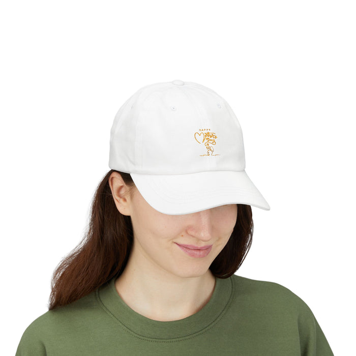 Klassische Dad-Cap mit ein Motiv Design