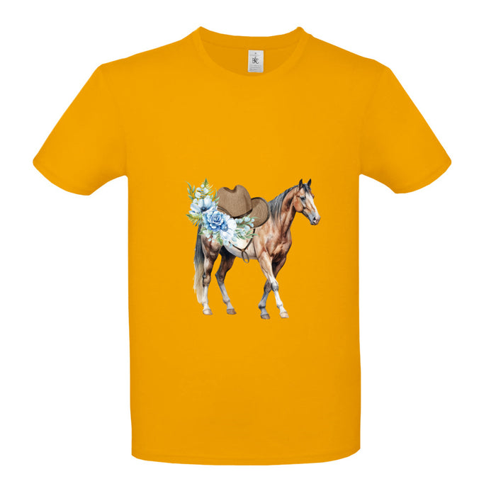 Pferd mit Hut   Damen /Teenagerin T-Shirt