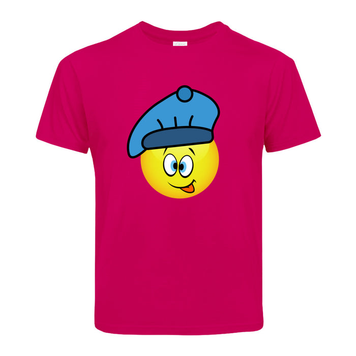 Smiley Franzose  Kinder T-Shirt