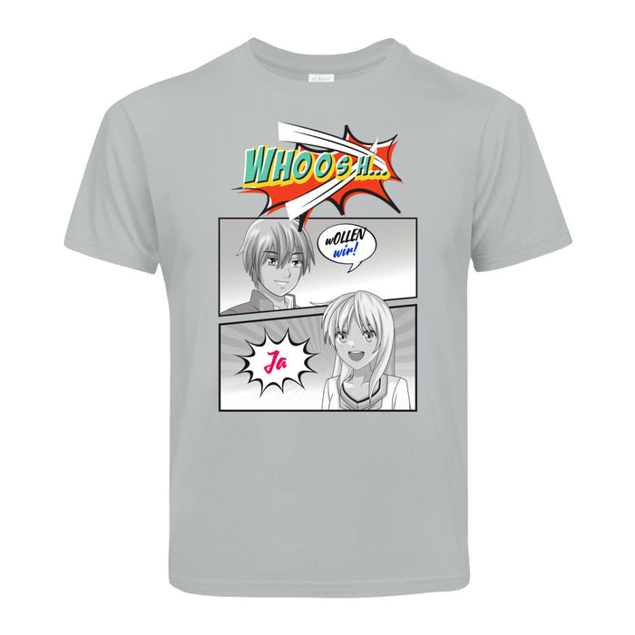 Kinder T-Shirt mit ein Amine-Manga Motiv Design