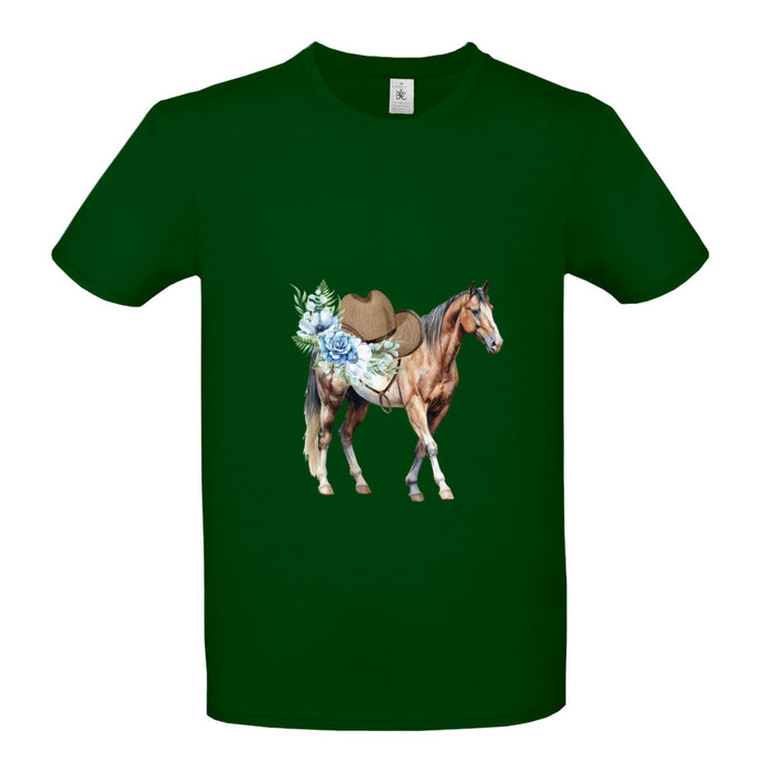 Pferd mit Hut   Damen /Teenagerin T-Shirt