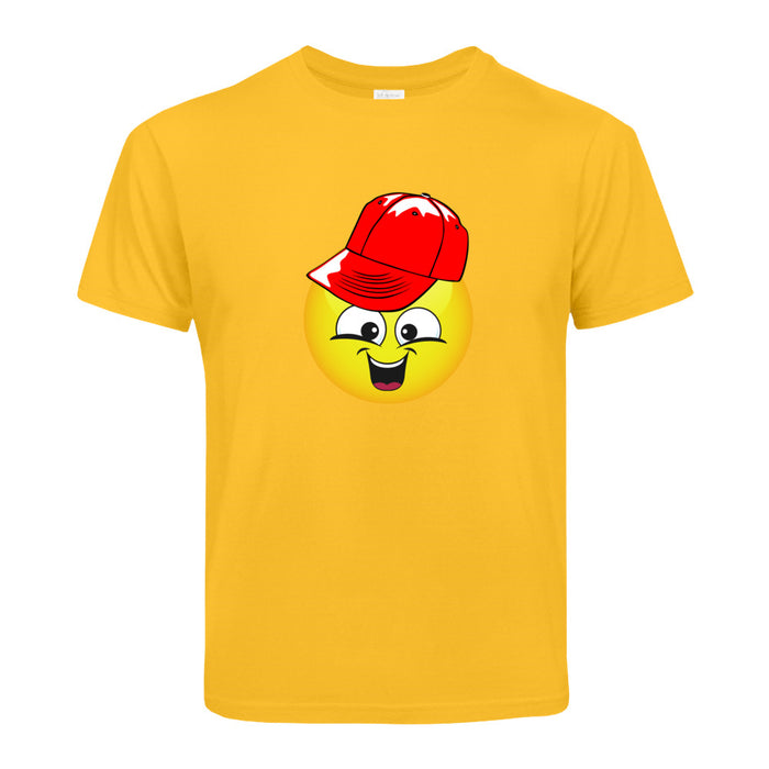 Smiley mit rote Cape   Kinder T-Shirt