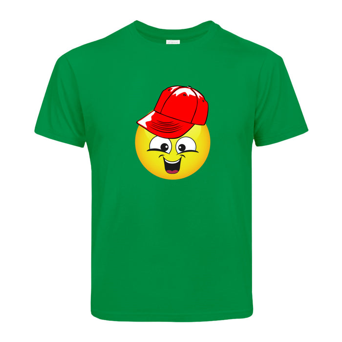 Smiley mit rote Cape   Kinder T-Shirt