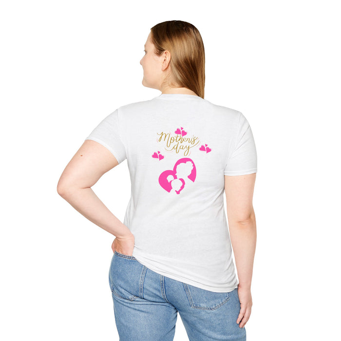 Unisex Softstyle T-Shirt mit ein Mama Motiv Design