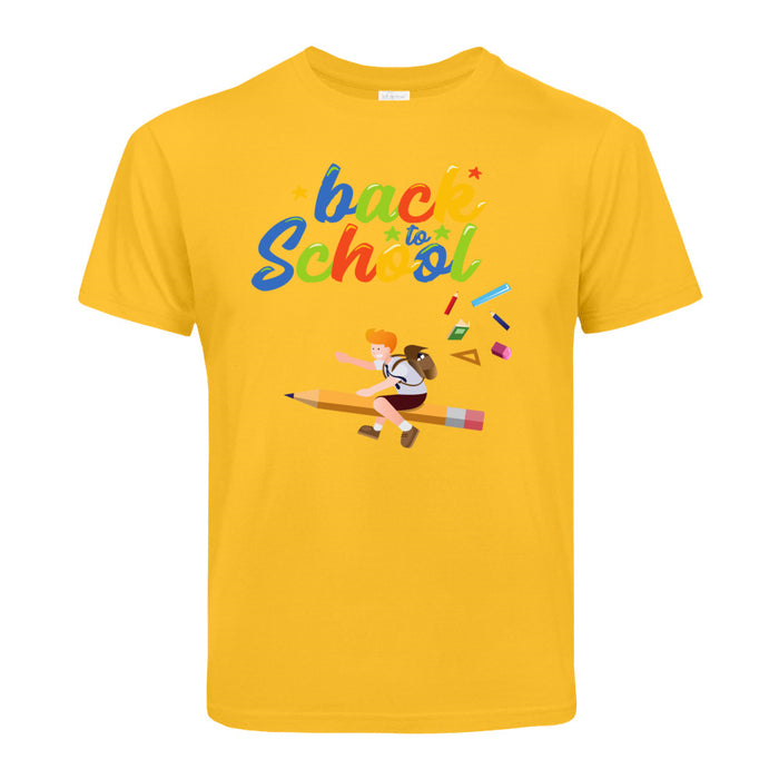 T-Shirt mit ein cooles Einschulung Motiv Design