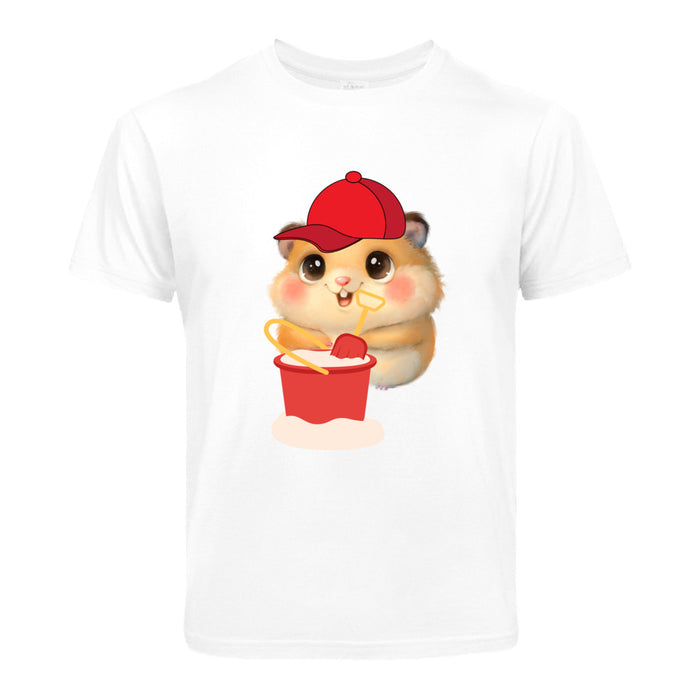 T-Shirt mit ein Hamster Motiv Design