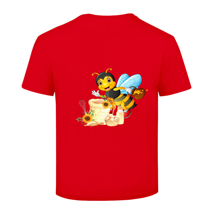 Kinder T-Shirt mit ein cooles Bienchen Motiv Design