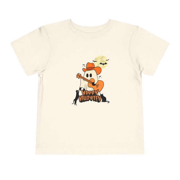 Kurzarm-T-Shirt für Kleinkinder mit ein Halloween  Motiv Design