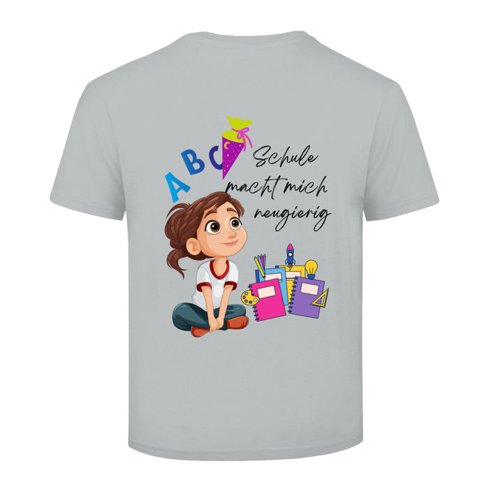 T-Shirt mit ein Einschulung Motiv Design