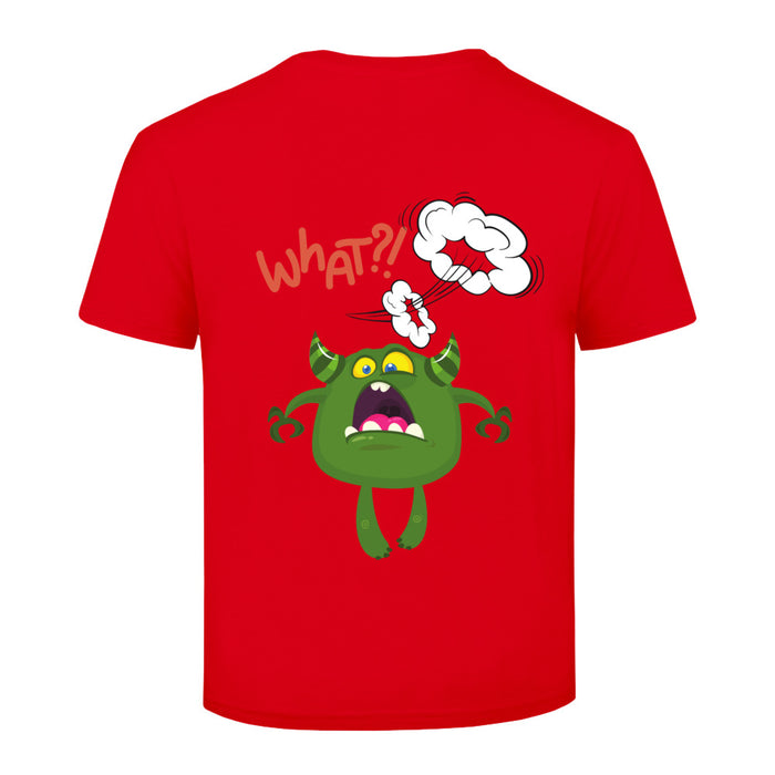 Kinder T-Shirt mit ein Monster Motiv Design