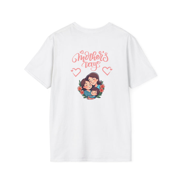 Unisex Softstyle T-Shirt mit ein Mama Motiv Design