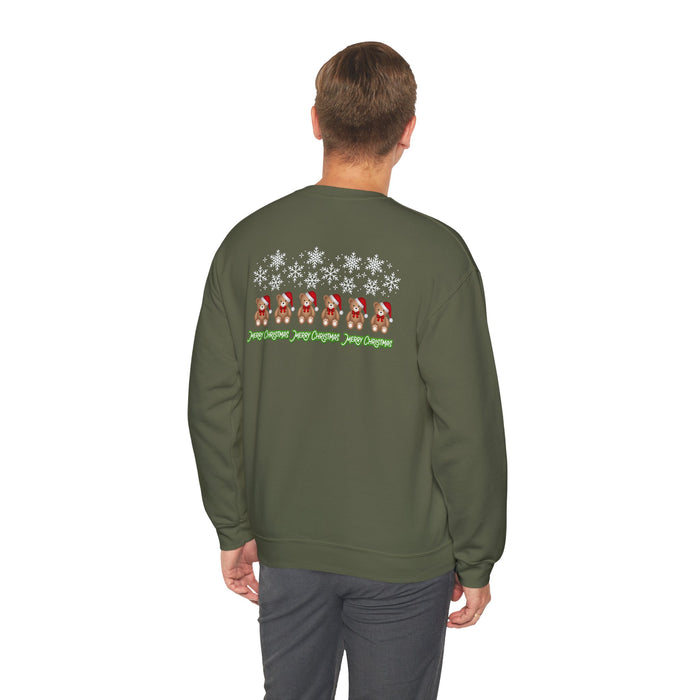 Heavy Blend™ Sweatshirt mit Rundhalsausschnitt, Unisex mit ein Weihnacht Motiv