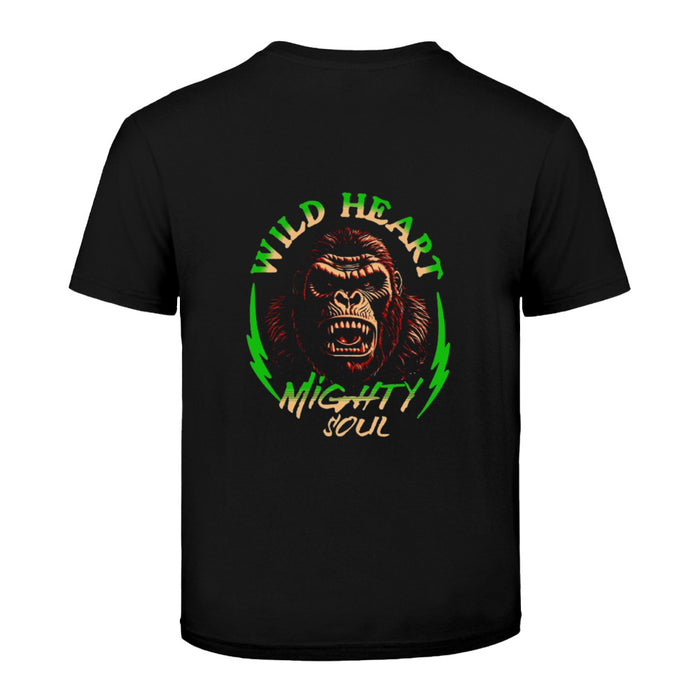 Wild Gorilla braun Kinder   T-Shirt