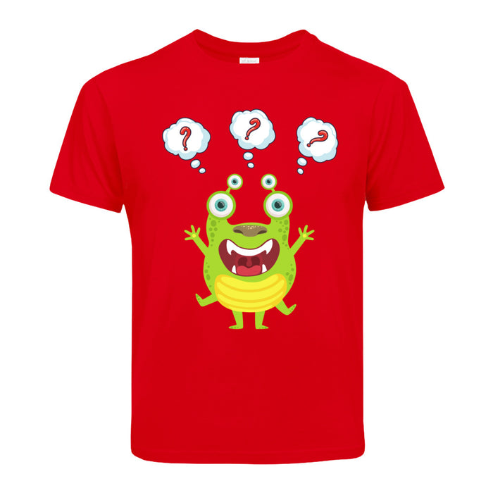 Monster Fragezeichen Kinder T-Shirt