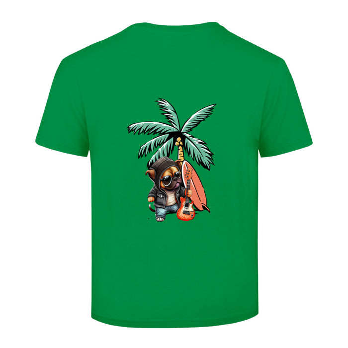 Kinder T-Shirt mit ein Hund Motiv Design