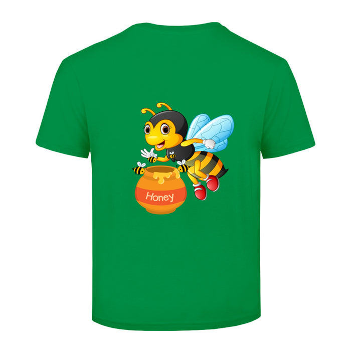 Kinder  T-Shirt mit ein cooles Bienchen Motiv Design