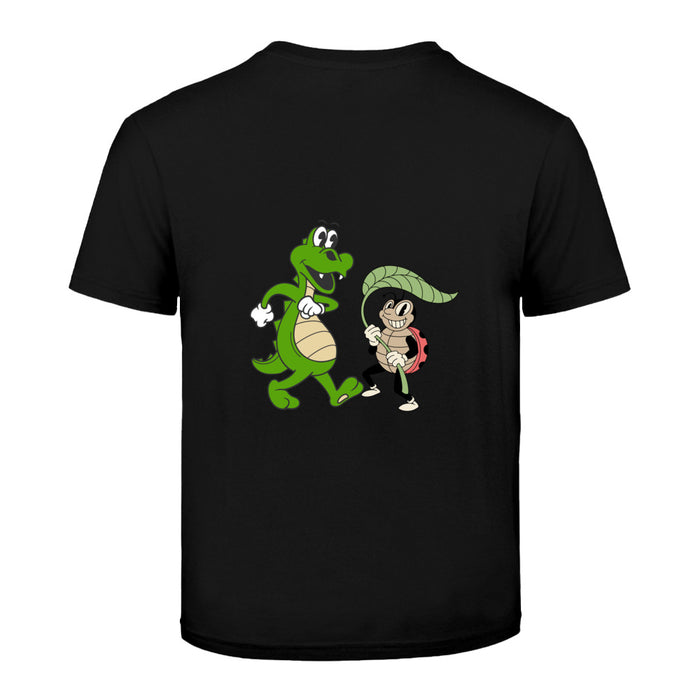 Krokodil und Marienkäfer Kinder  T-Shirt