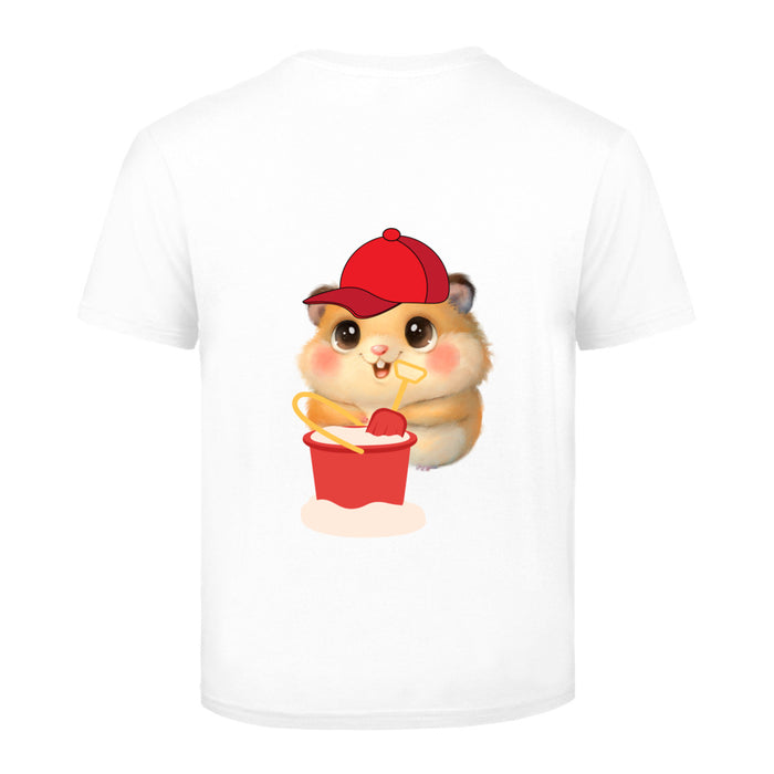 T-Shirt mit ein Hamster Motiv Design