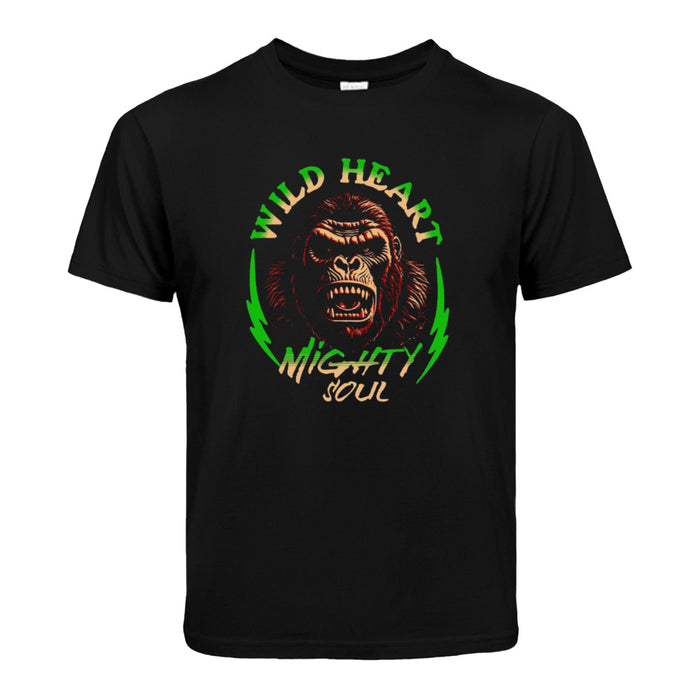 Wild Gorilla braun Kinder   T-Shirt