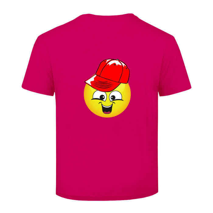 Smiley mit rote Cape   Kinder T-Shirt